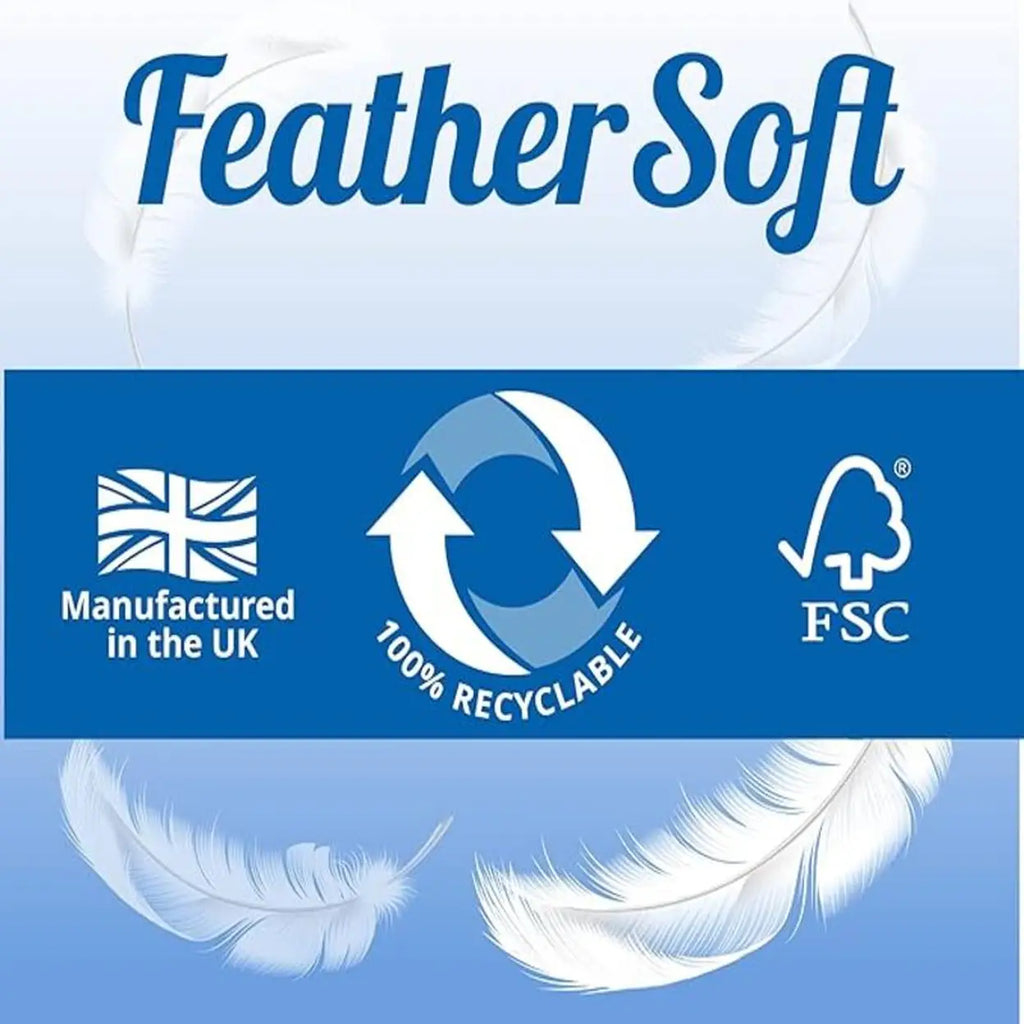 Elegance Feather Soft Toilet Tissue, 3-Ply, 9 Rolls