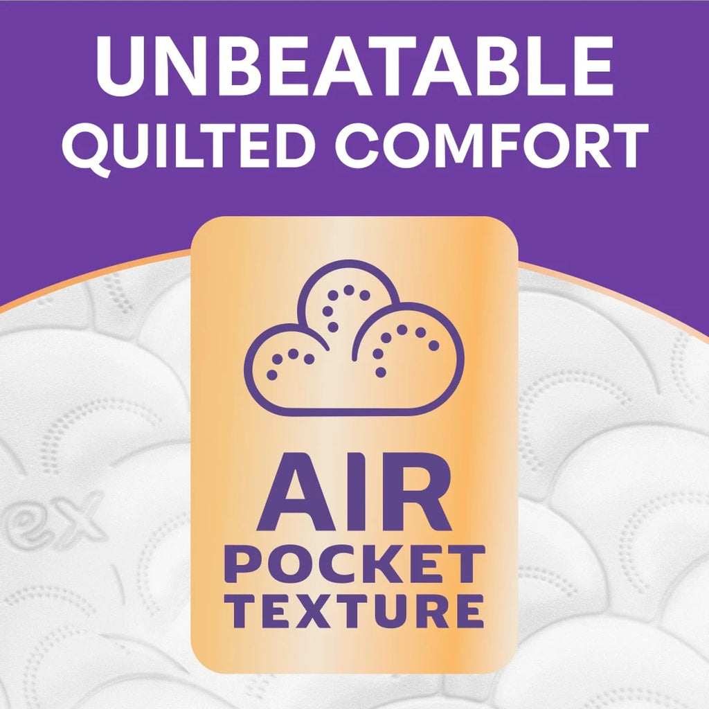 Andrex Ultimate Quilts Toilet Tissue, 3-Ply, 9 Mega Rolls