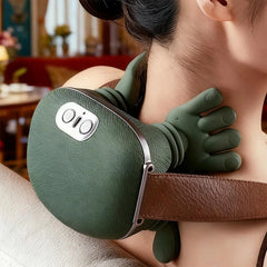 Hand Shaped Neck & Shoulder Massager Deep Tissue Tool USB-C Adjustable Strap Pro