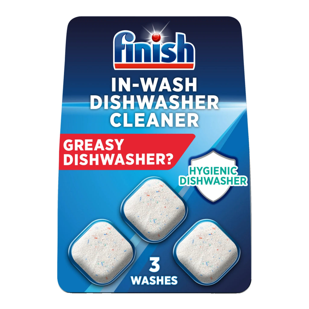 Finish 3 x In-Wash Cleaner Tablets