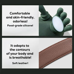 Hand Shaped Neck & Shoulder Massager Deep Tissue Tool USB-C Adjustable Strap Pro