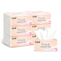 【Back-to-School】C&S Facial Tissues， Floral Scent，3-Ply， 720 Sheets (120 Sheets * 6 Packs)， Family Sharing Pack， Economical