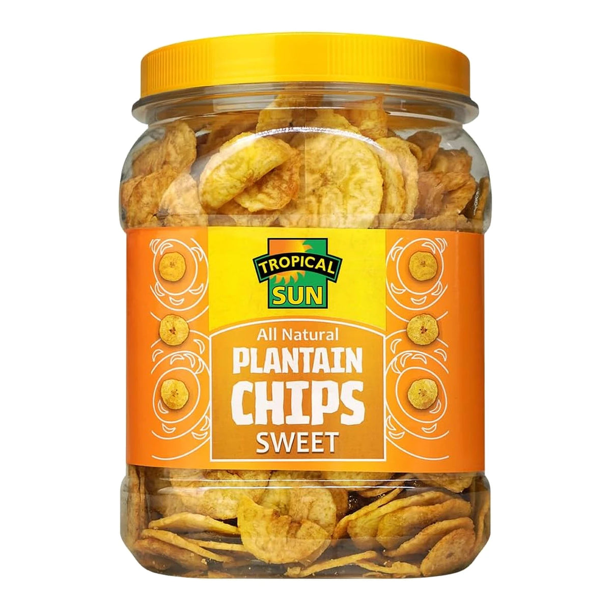 Naturally Sweet Plantain Chips Crispy Snack 450g
